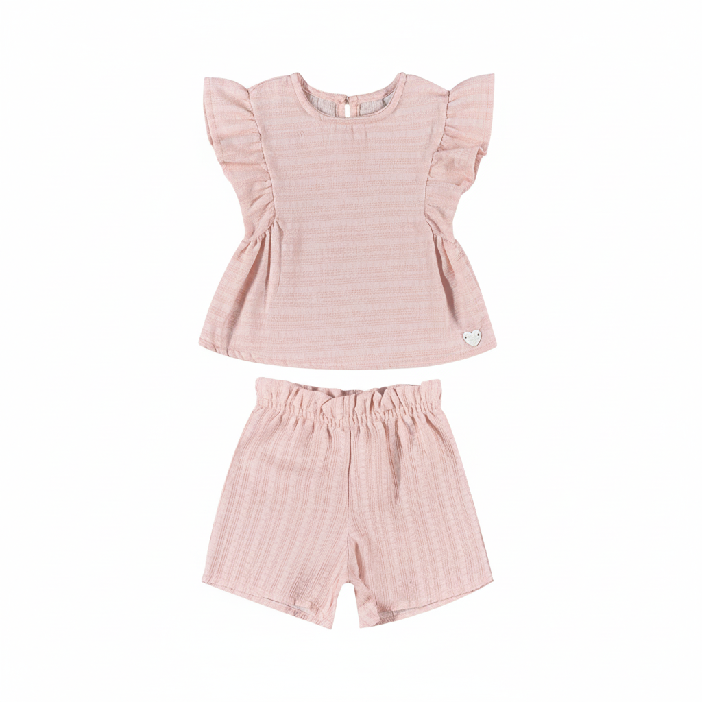 Set 2 piezas bebe niña salmon quimby 34130-141324