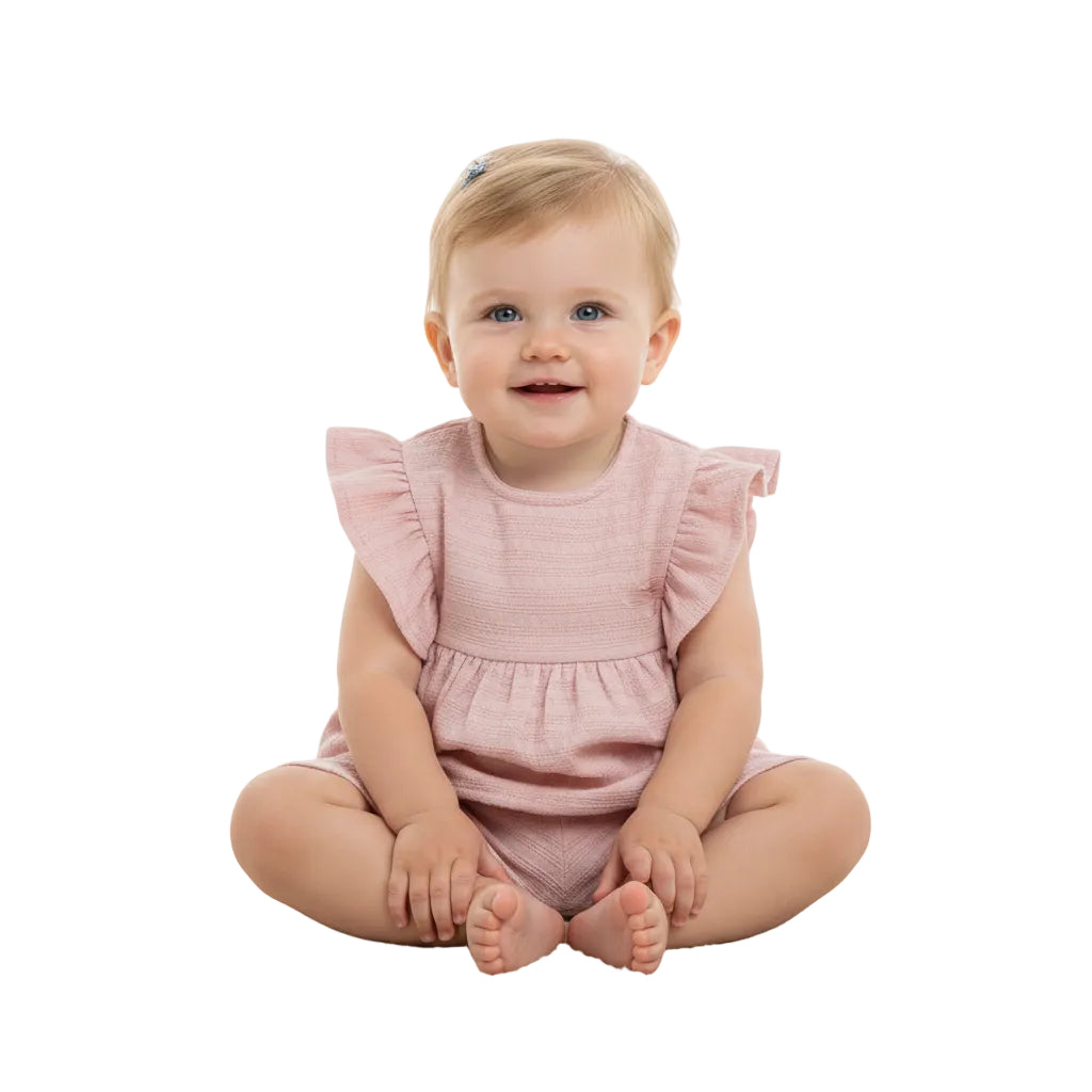 Set 2 piezas bebe niña salmon quimby 34130-141324