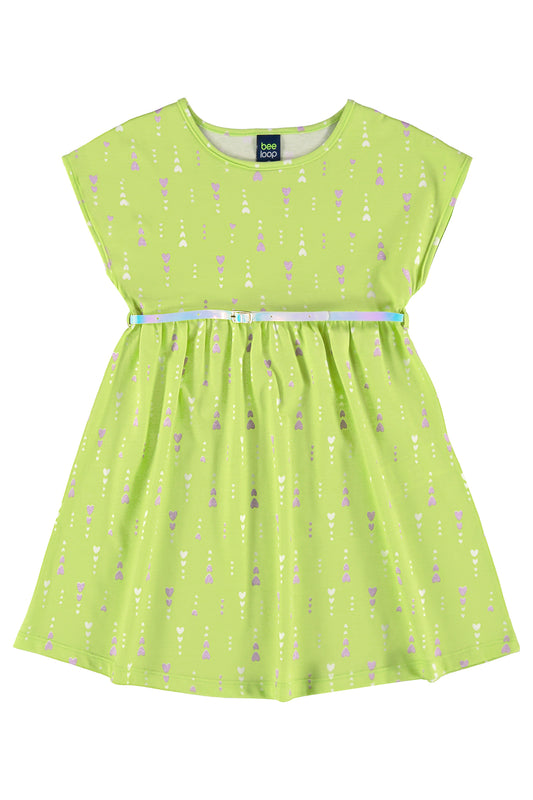 vestido verde Bee loop 18016 - AB2165