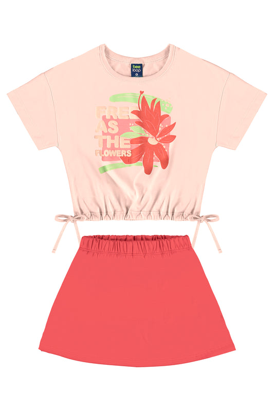 Conjunto color rojo Bee loop 18021 - 131406
