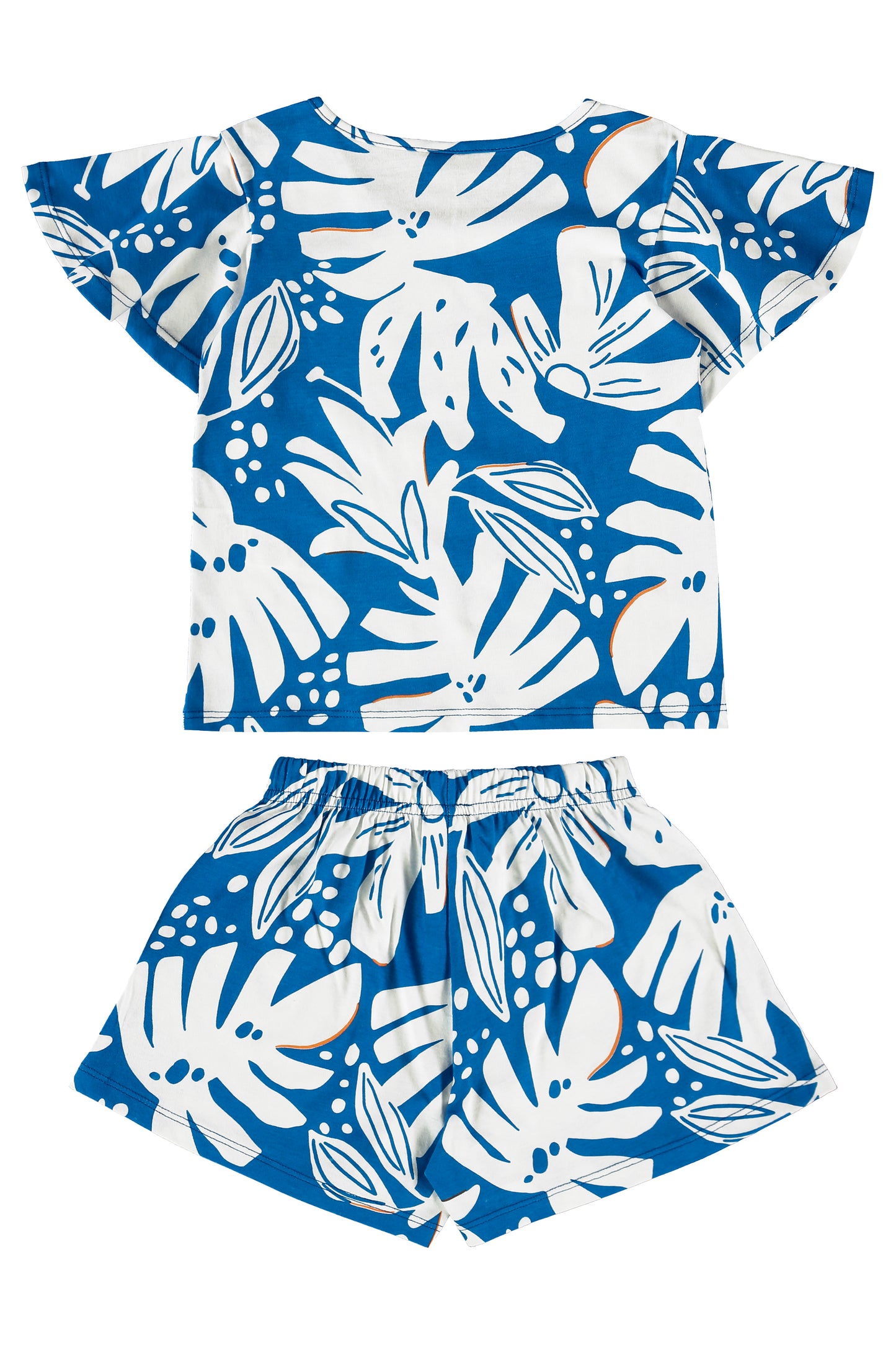 Conjunto blusa azul shorts azul Bee loop 18022 - FLO972