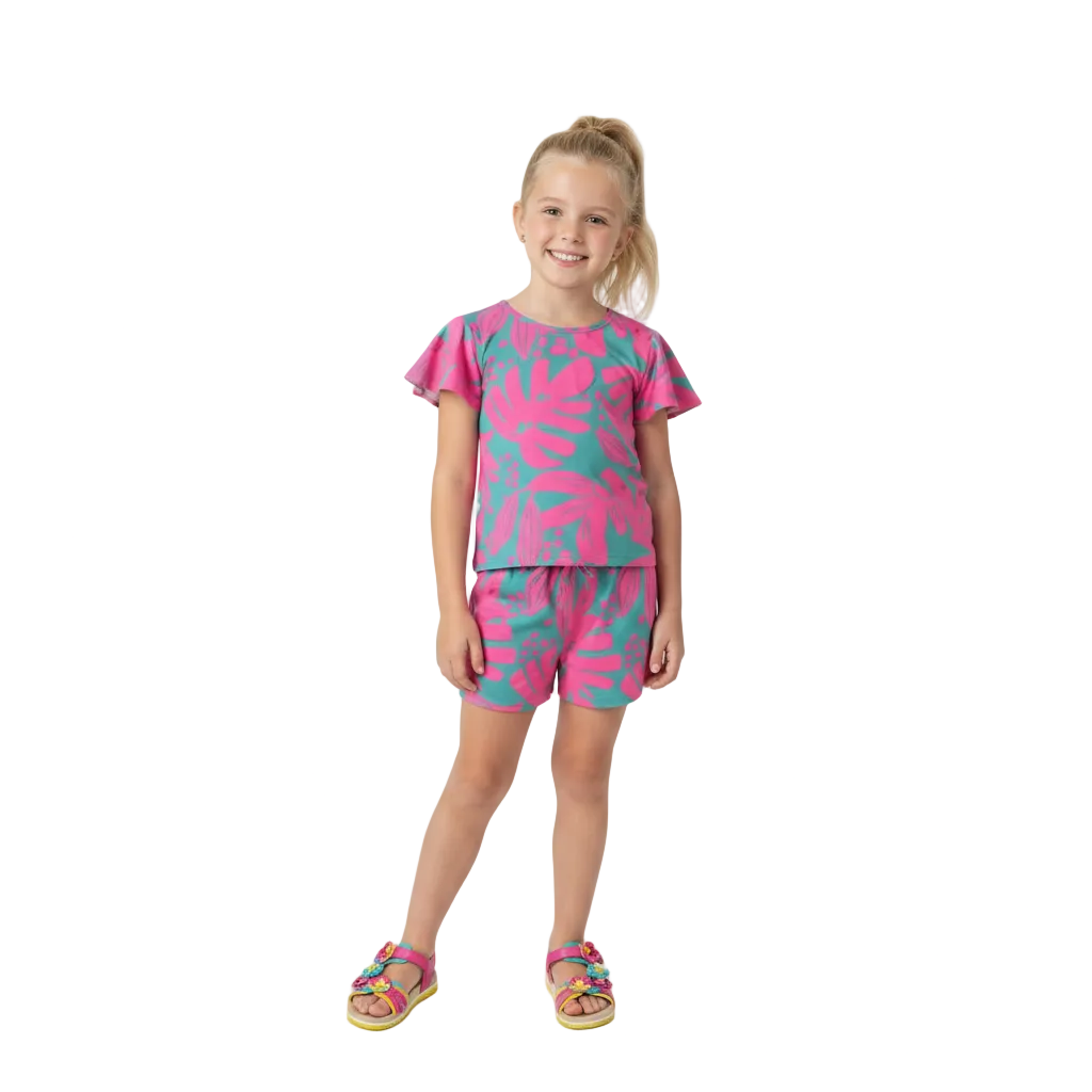 Set niña Conjunto multicolor Bee loop 18022 - FLO973 promo 3x1000
