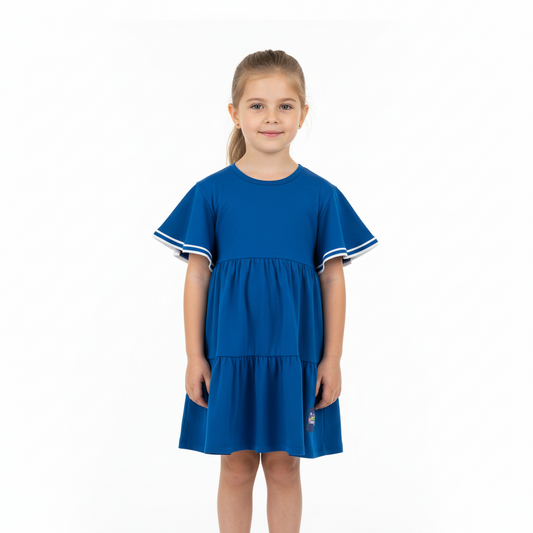 Vestido niña azul Bee loop 18026 - 194056 promo 3x1000