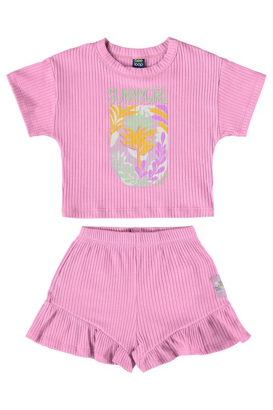 Conjunto morado lila Bee loop 18029 - 143209