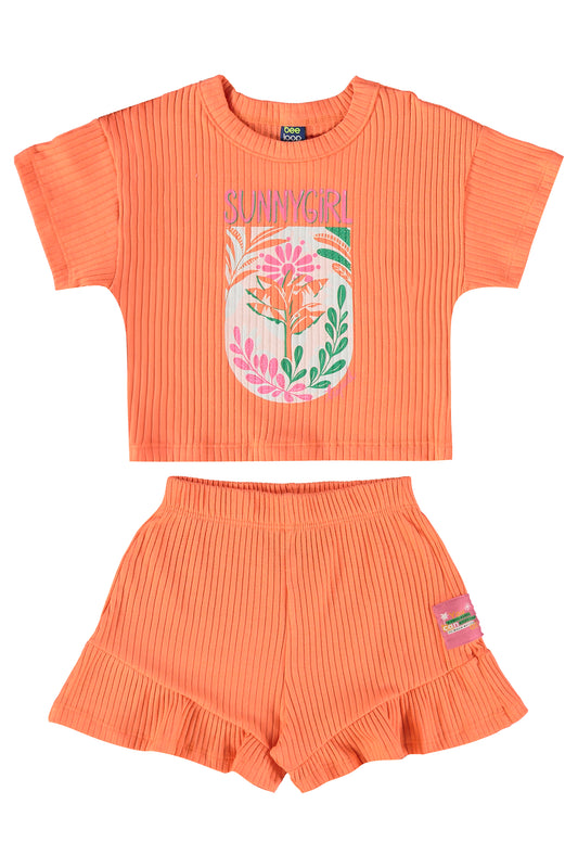 Conjunto naranja Bee loop 18029 - 151247