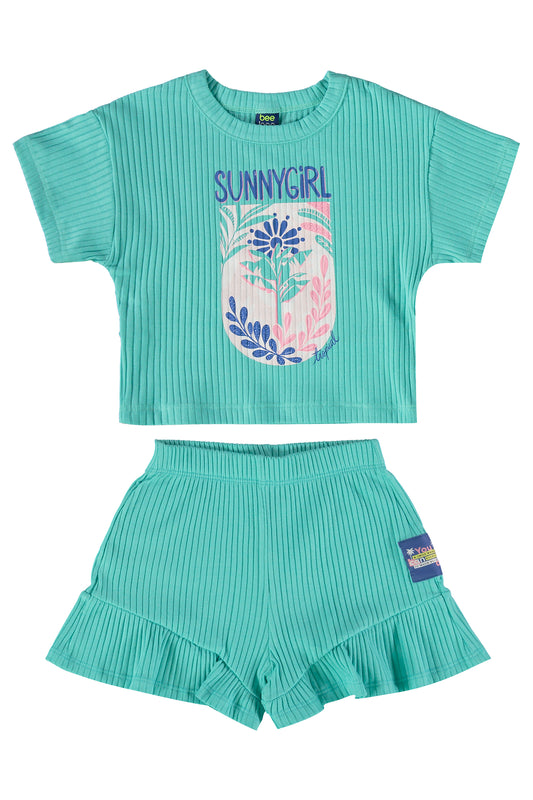 Conjunto azul celeste Bee loop 18029 - 155218