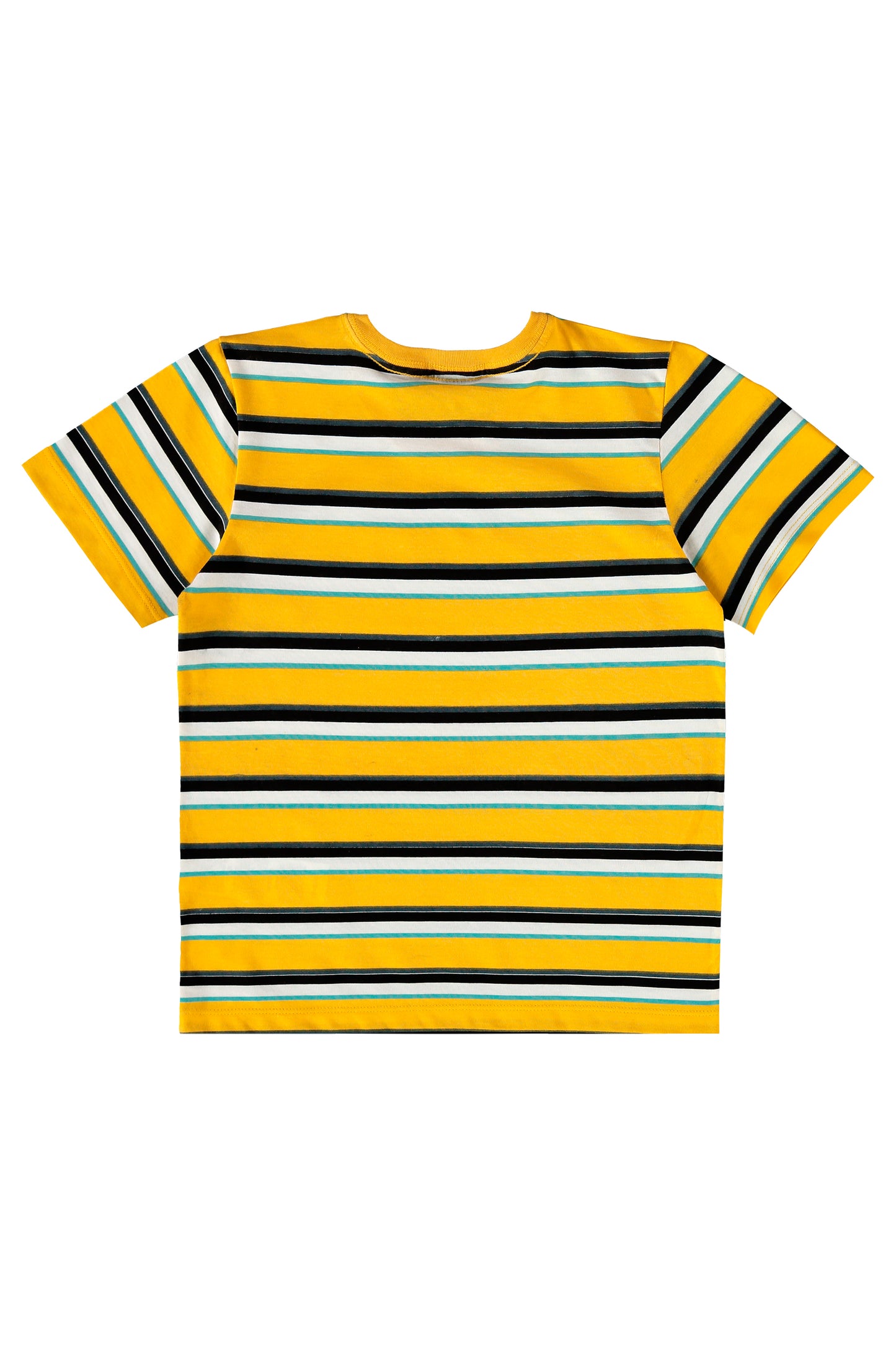 Conjunto camiseta amarilla rayada short negro Bee loop 18035 - LIS626