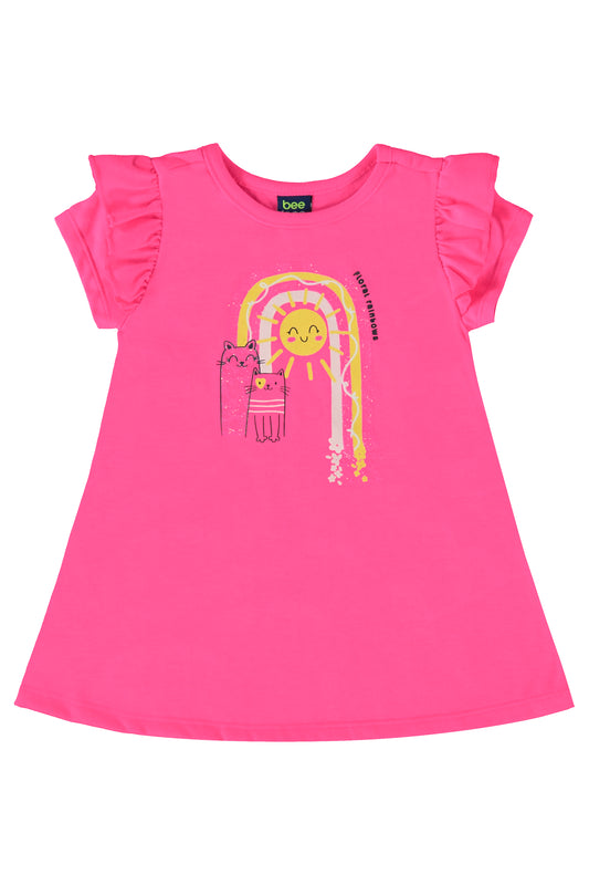 Vestido rosado niña Bee loop 18055 - 072033