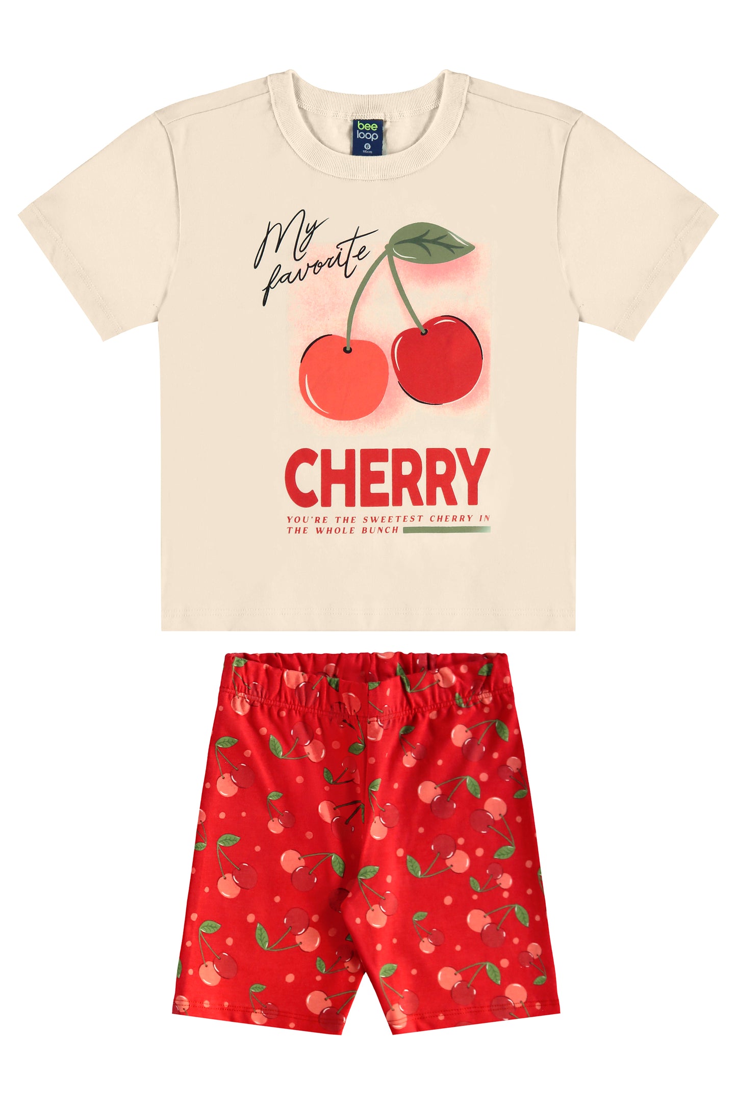 Set conjunto cerezas niña 18212-120304 Bee Loop