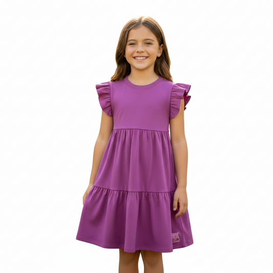 Vestido morado niña Bee Loop 18213-072627
