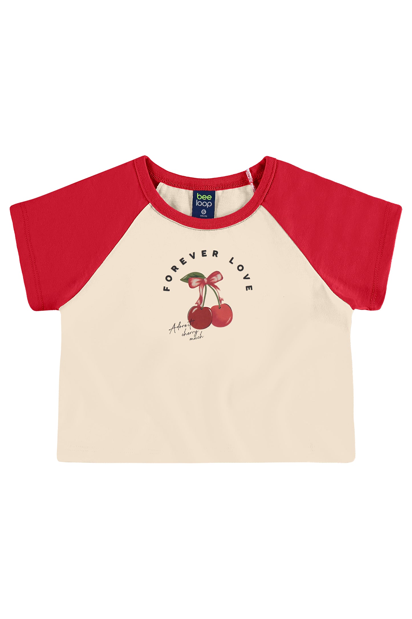 Set conjunto niña rojo cerezas Bee Loop 18214-120304