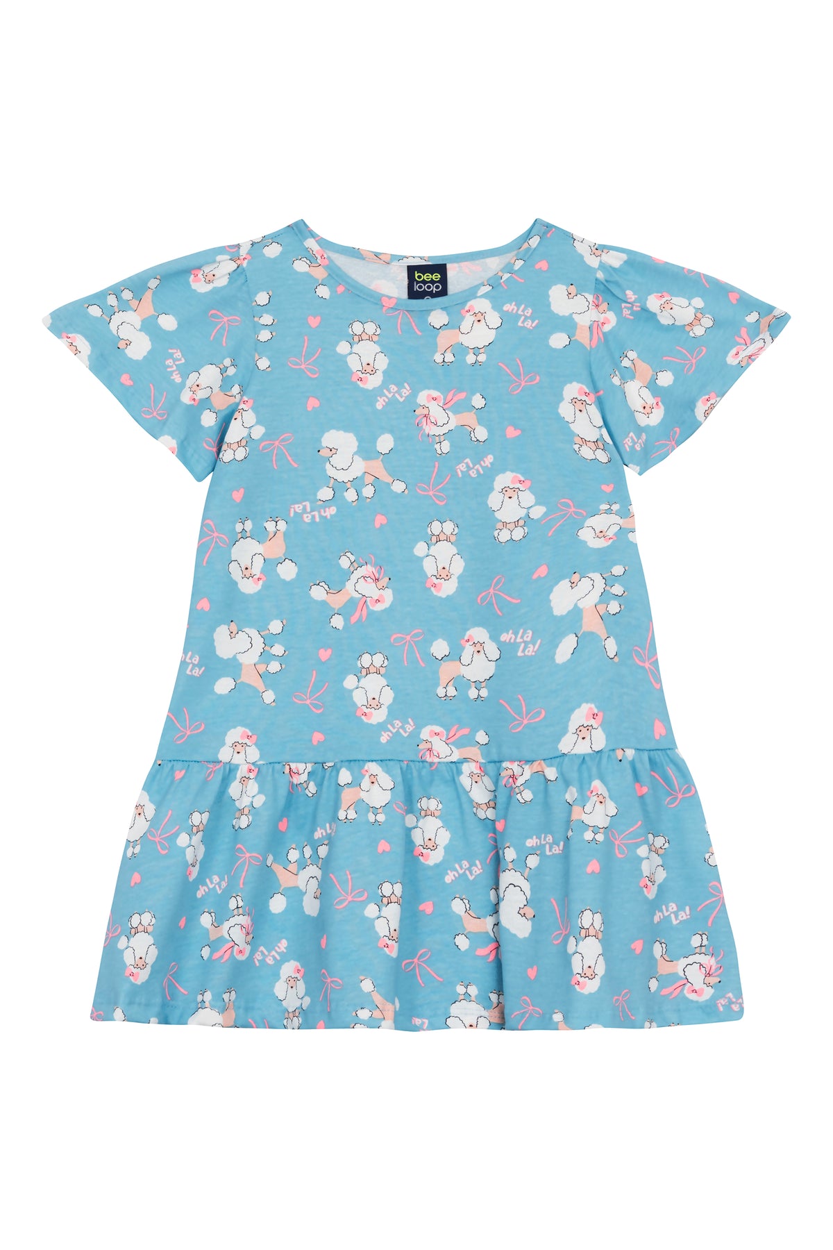 Vestido azul celeste niña Bee Loop 18359-AB2600
