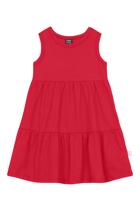 Vestido rojo niña Bee loop 18362-191763