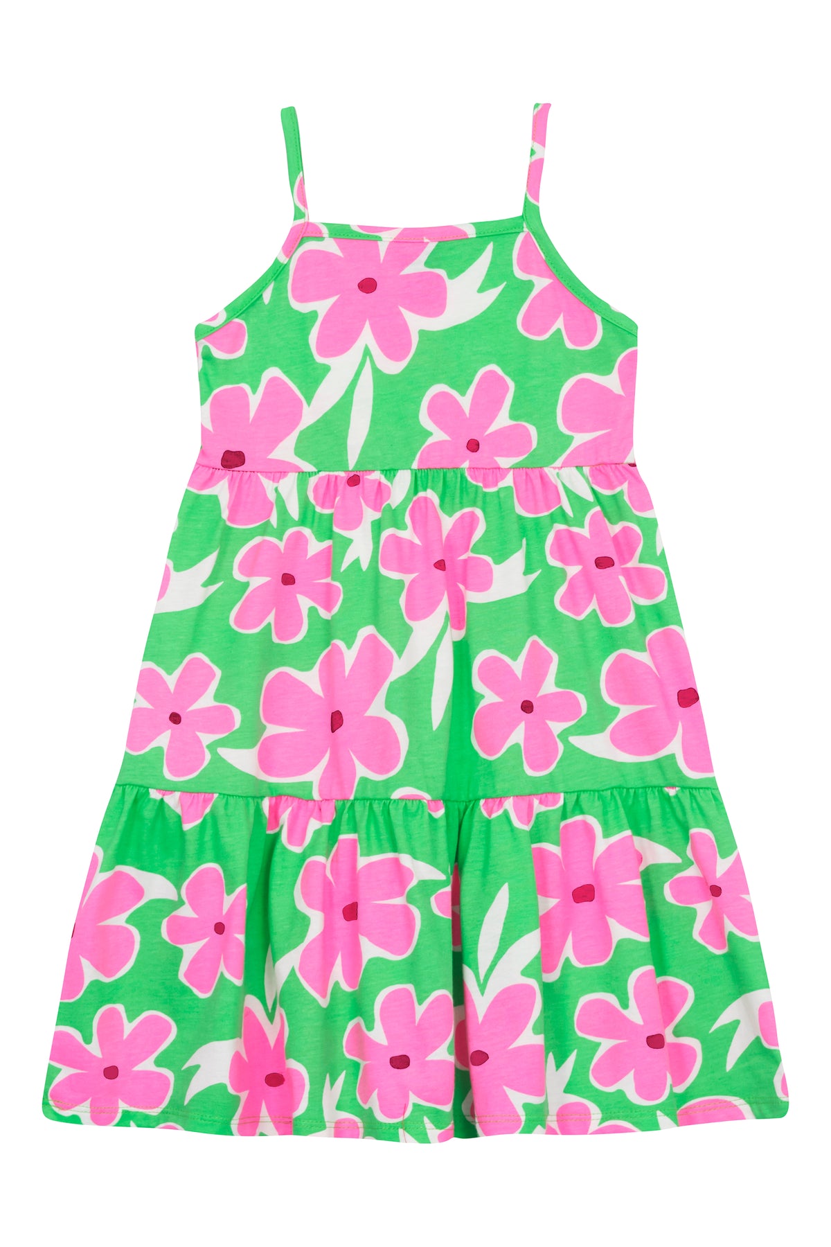 Vestido verde floreado niña Bee loop 18368-FL0158