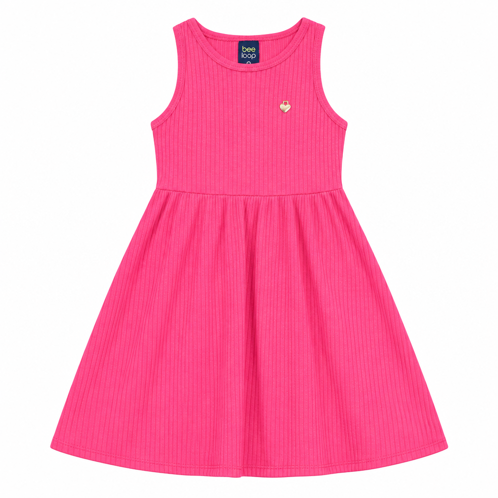 Vestido rosado niña Bee loop 18374-082143