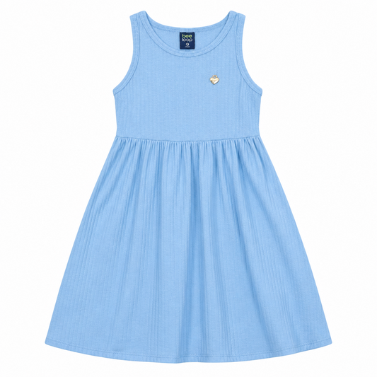 Vestido azul celeste niña Bee loop 18374-144123