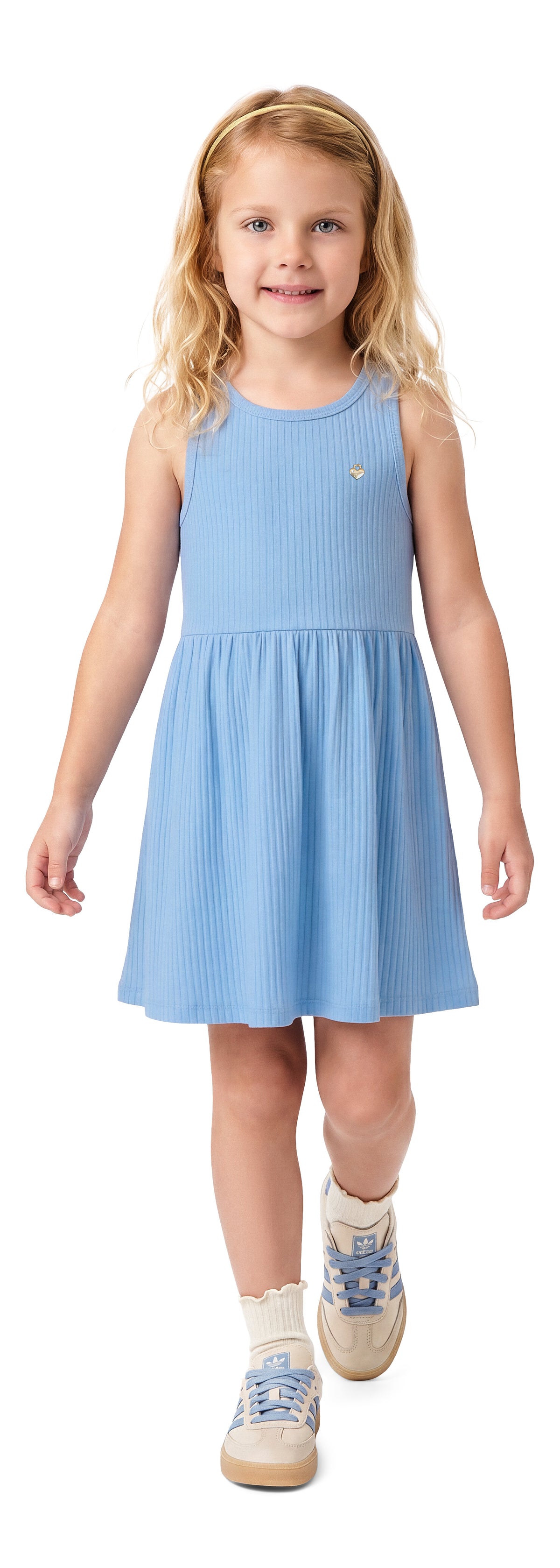 Vestido azul celeste niña Bee loop 18374-144123