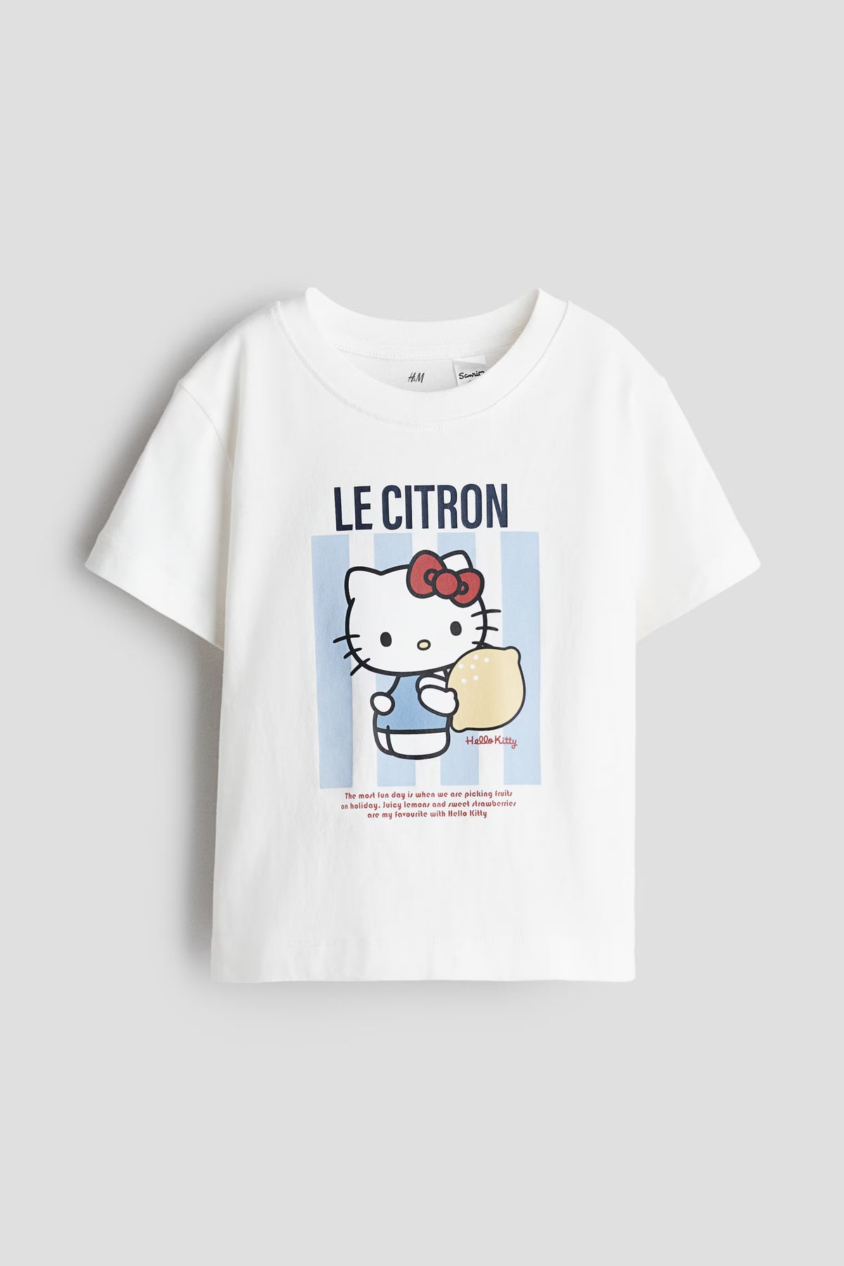 Camisa blanca Hello Kitty niña H&M 1330875007
