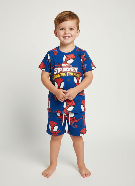Set conjunto 2 piezas niño azul Spiderman M9-SPY-123N 590390