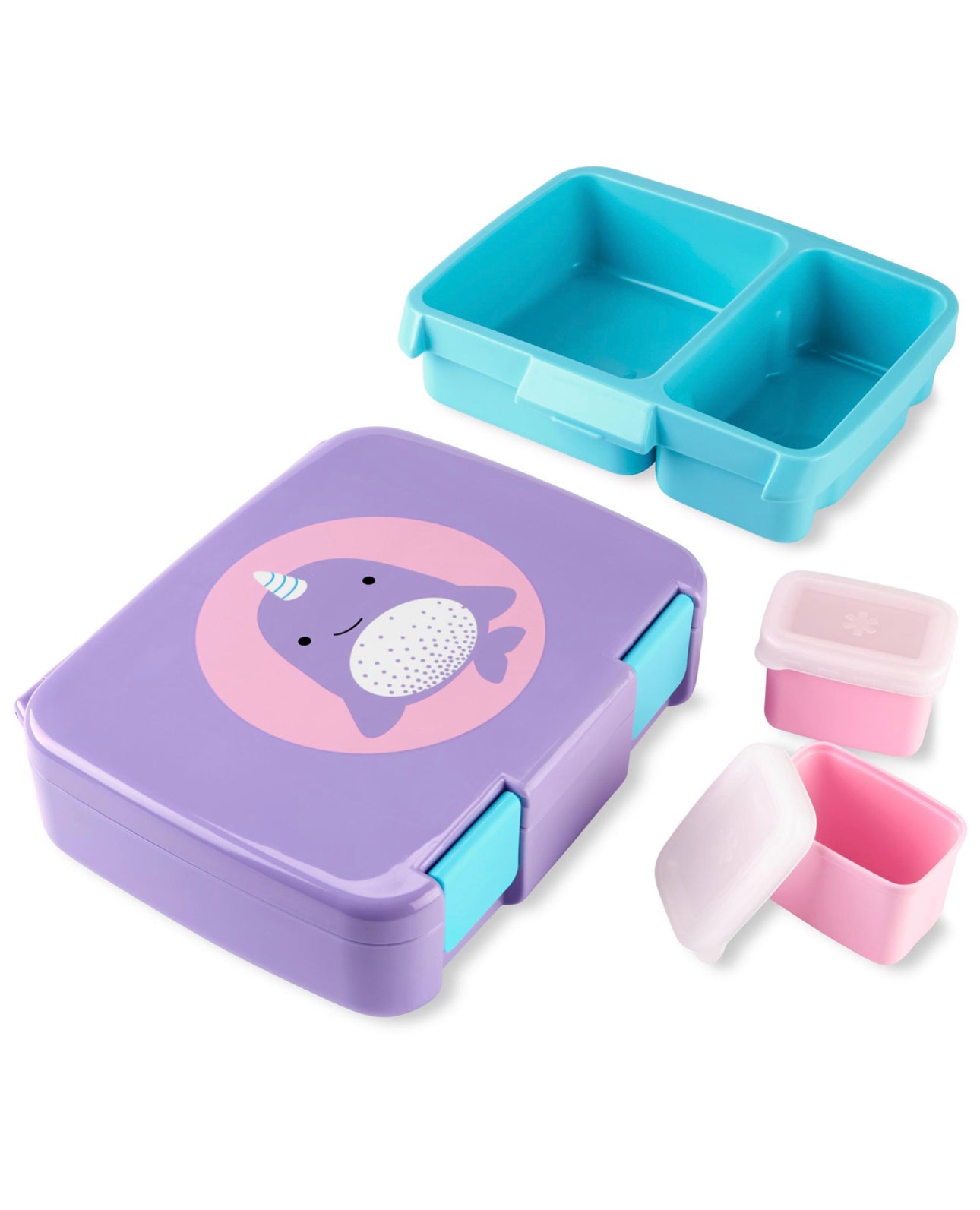 Contenedor Lonchera Bento box de Skip hop delfin unicornio(by carters)