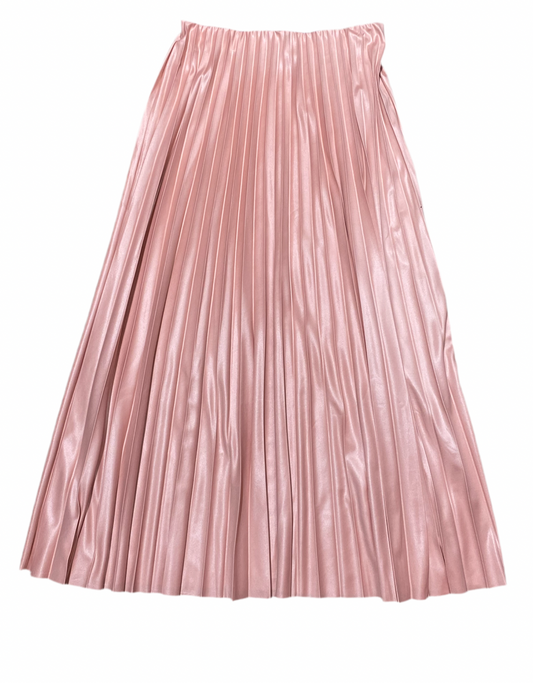 Falda dama larga Plizada rosa 890690