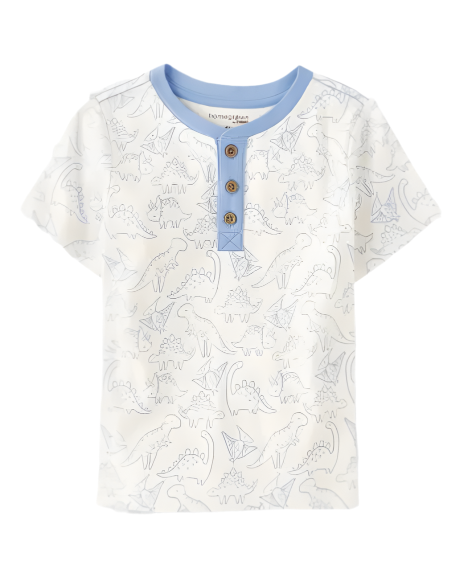 Camisa blanca dinosaurio Gymboree niño