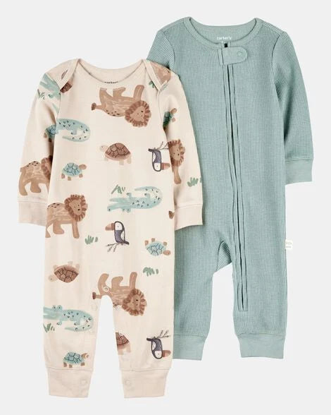 Set 2 piezas pijama bebe niño Carters 1S943710
