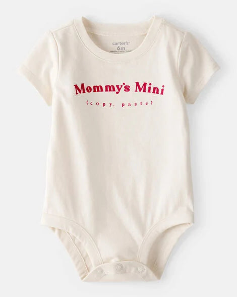 Mameluco blanco bebe niño Carters 1U267310