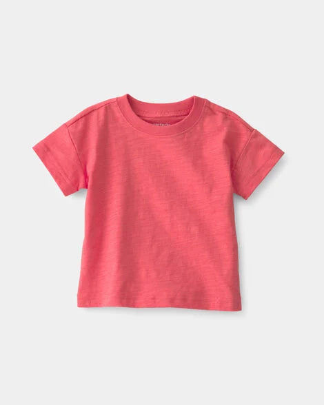 Set conjunto 2 piezas camisa naranja overall cafe Carters 1U638710