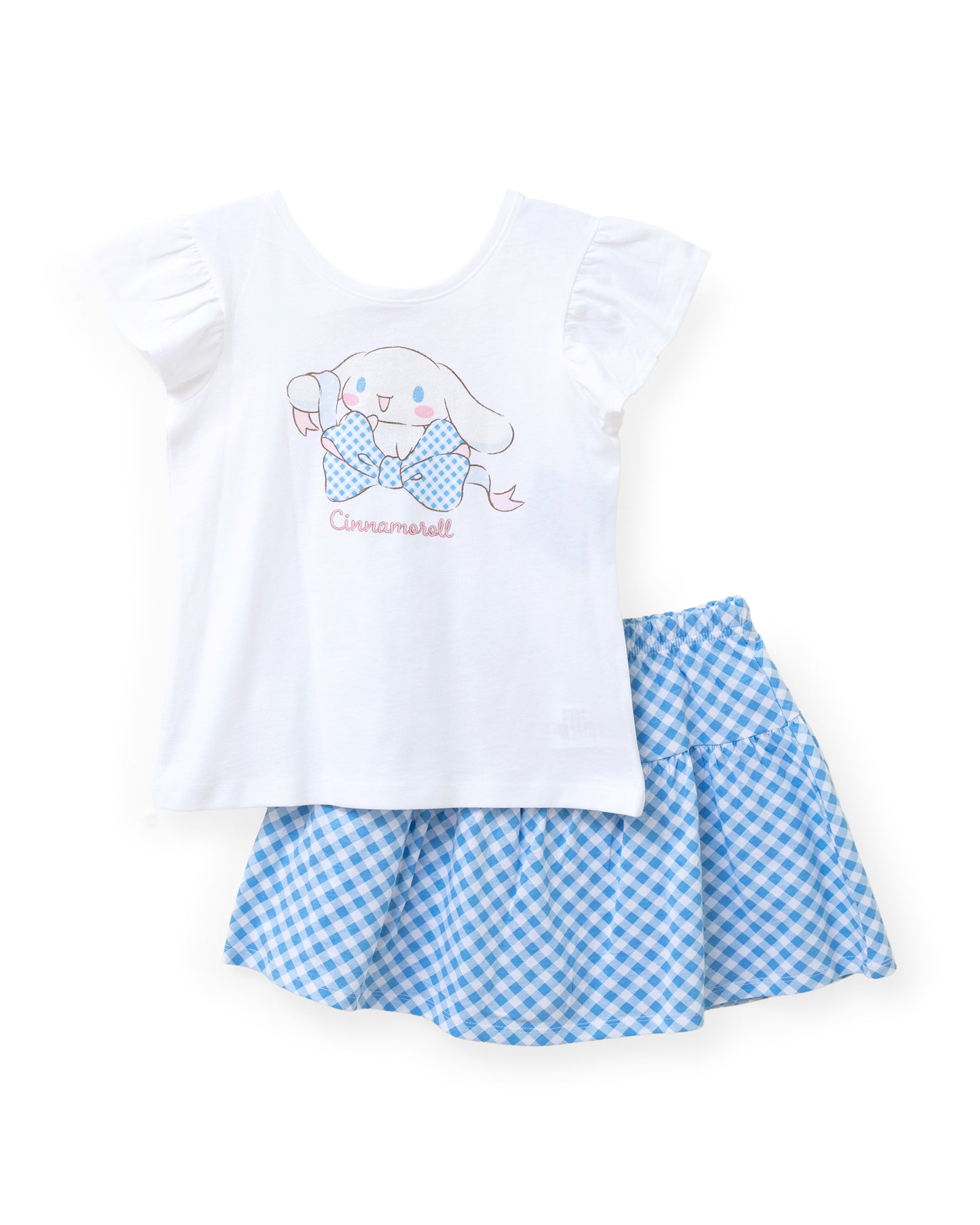 Set conjunto 2 piezas camisa blanca falda short azul niña cinamorroll St Jacks 2000148201