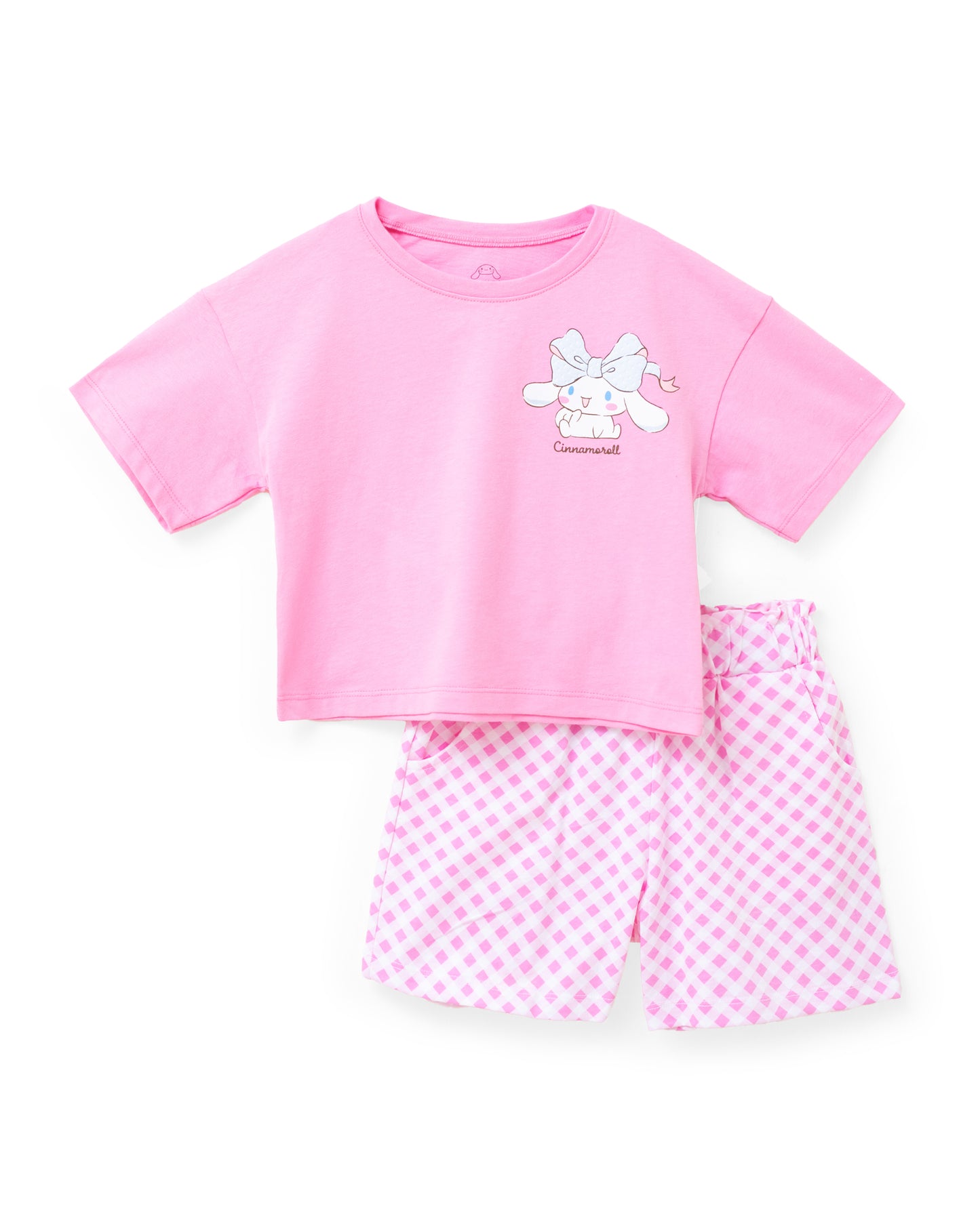 Set conjunto 2 piezas camisa rosada falda short rosada niña cinamorroll St Jacks 2000148202