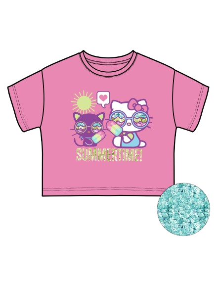 Camisa blusa kitty fun manga corta niña St. Jack's 2030197501