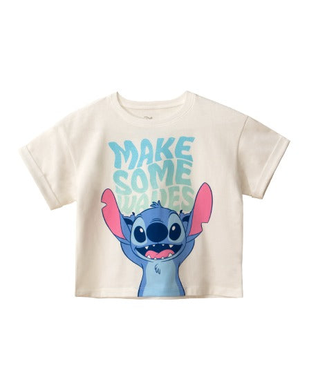 Camisa blanca lilo y stitch some wawes St.Jack's  niña 2030198801