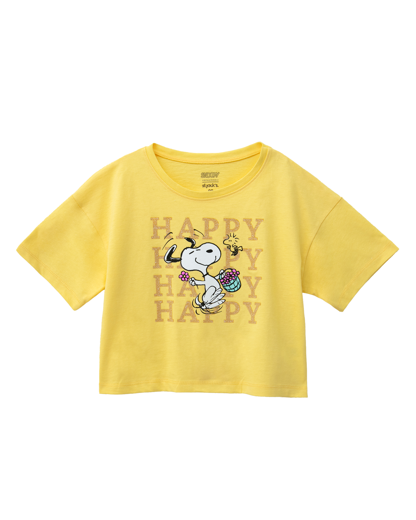 Camisa amarilla snoopy St. Jack's niña 2030199101