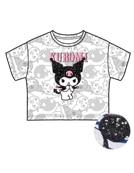Camisa blanca Kuromi mood niña St Jacks 2030199503