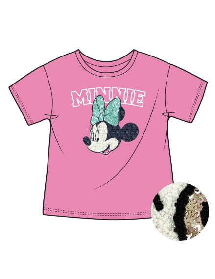 Camisa minnie rosada shiny bow niña St Jacks 2030199801