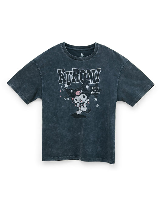 Camisa negra niña Kuromi St Jacks 2030201503