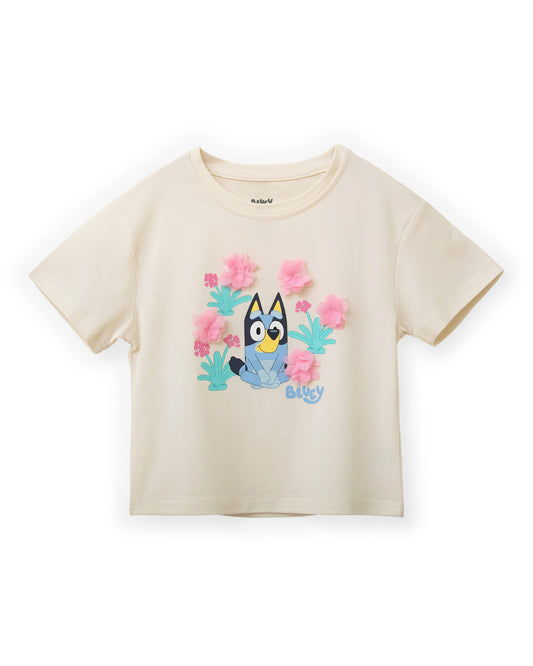 Camisa beige niña Bluey St Jacks 2030215204