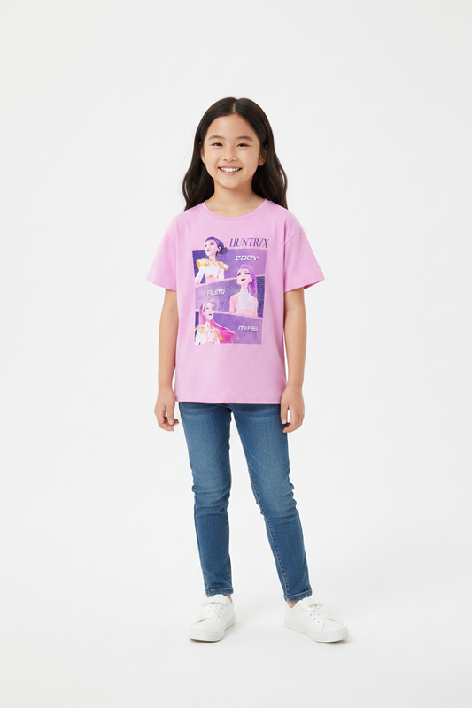 Camisa rosada niña K pop Huntrix St Jacks 2030220904