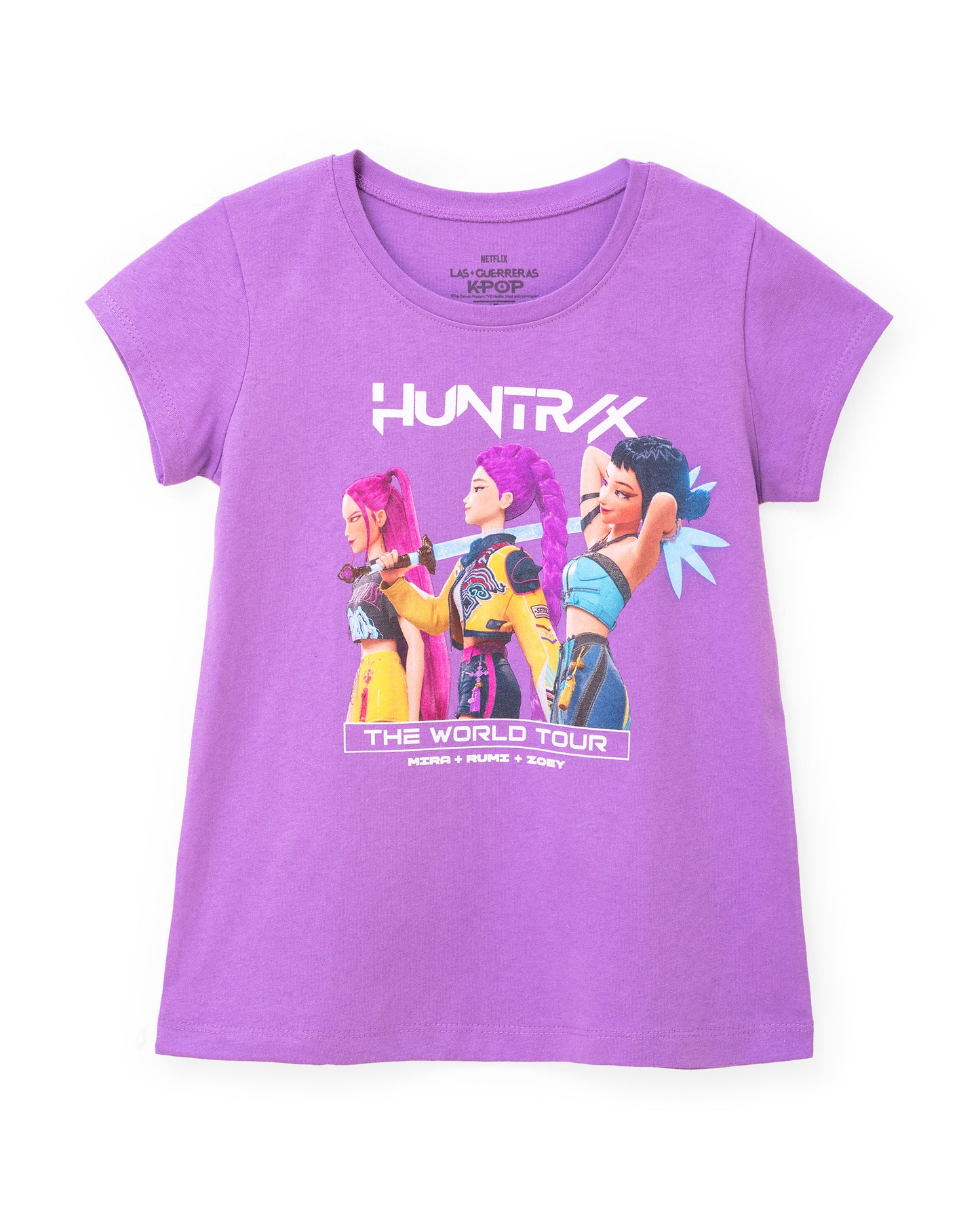 Camisa morada niña K pop Huntrix St Jacks 2030221102