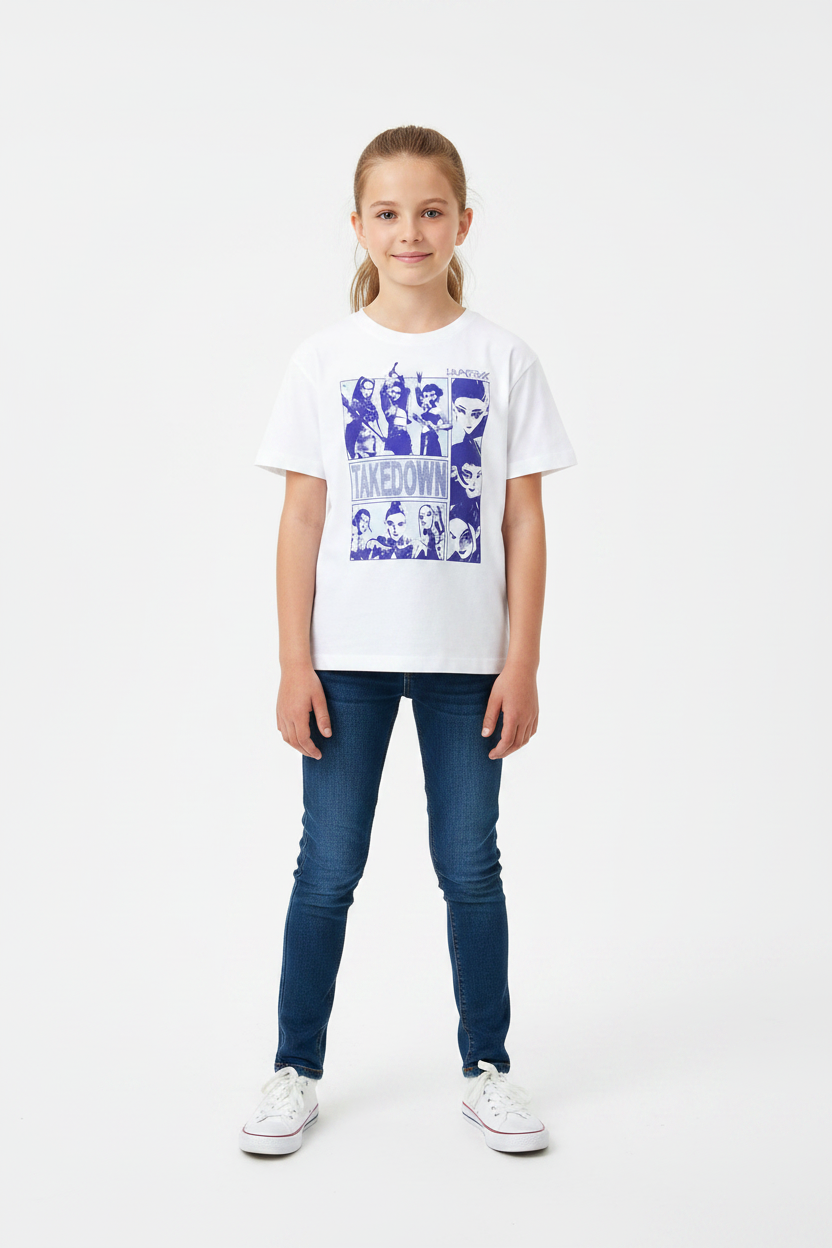 Camisa blanca Huntrix K pop niña St Jacks 2030221402