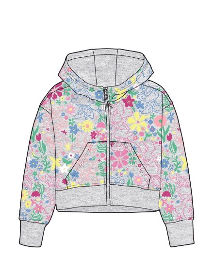 Sueter sudadera botanic minnie para niña Disney 2050023701