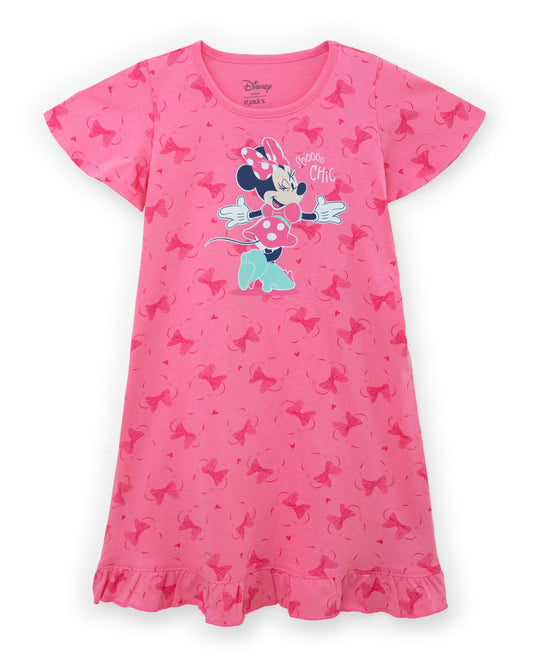 Vestido camison rosado niña Minnie St Jacks 2070035701