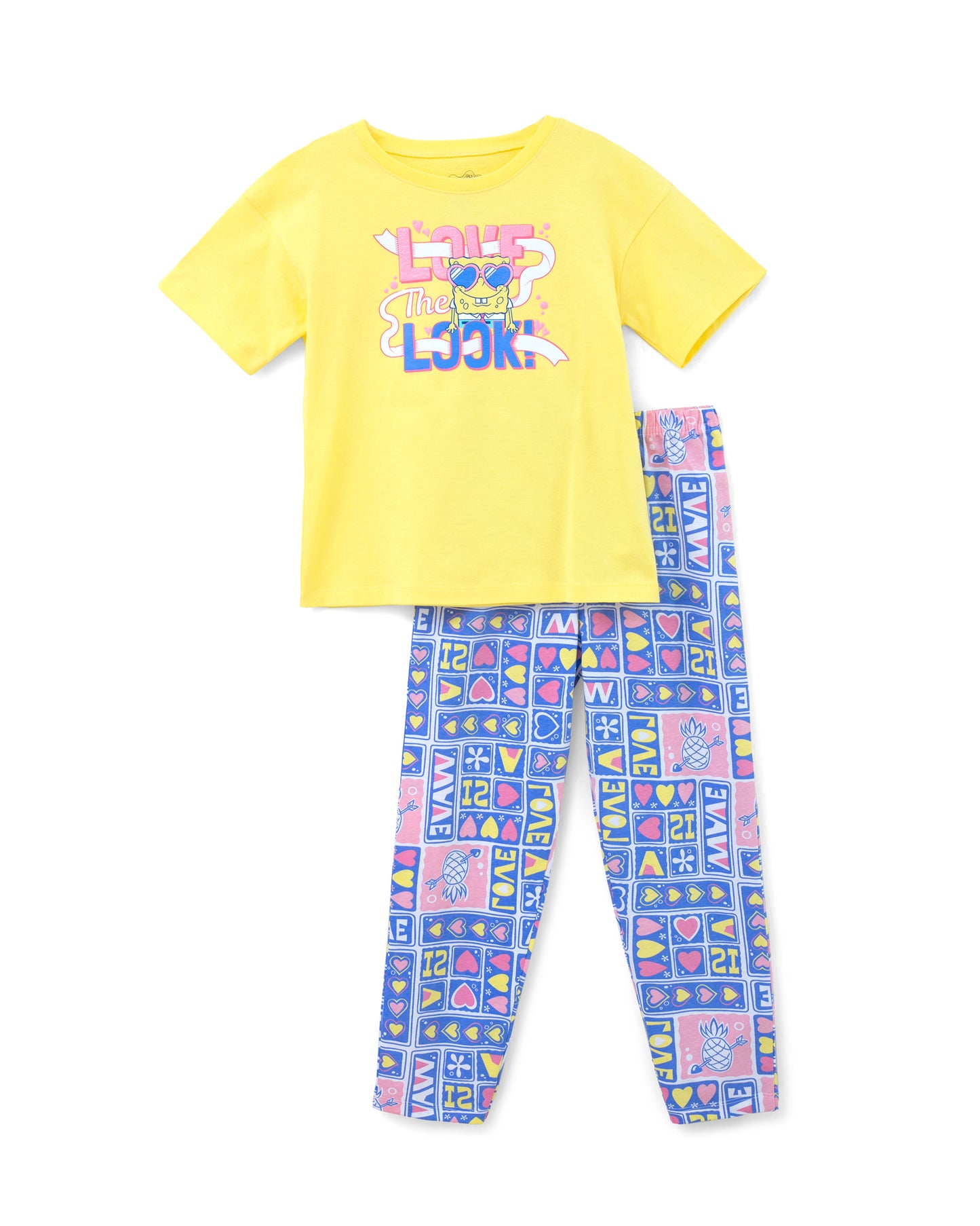 Set conjunto 2 piezas pijama bob esponja niña St Jacks 2080184303