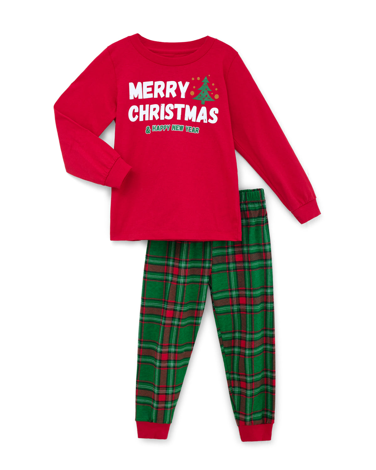 Pijama niña roja verde Merry Christmas navidad St Jacks 2-4T 2080184701