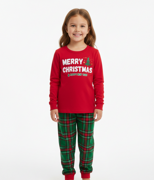 Pijama niña roja verde Merry Christmas navidad St Jacks 2-4T 2080184701