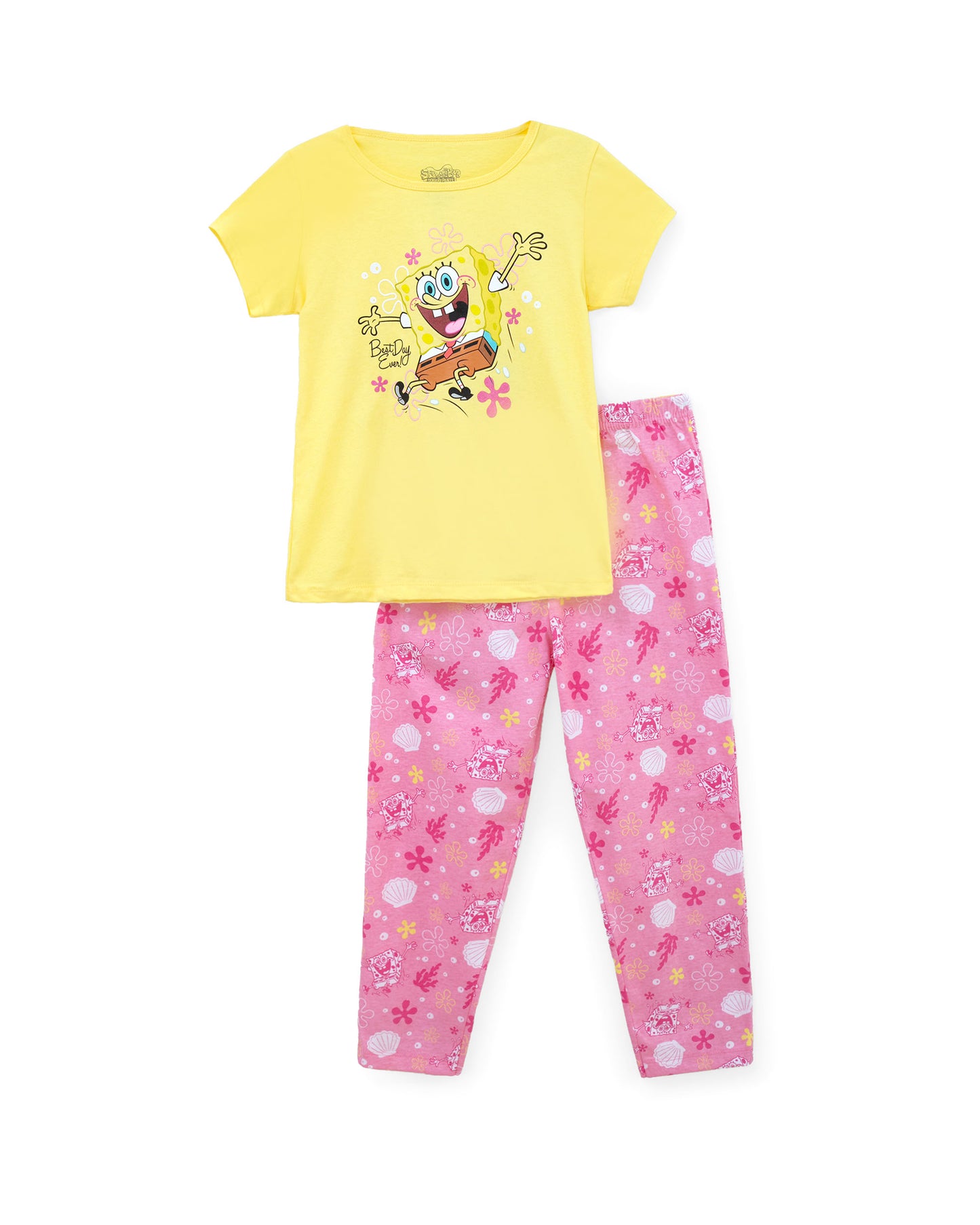 Pijama niña Bob Esponja amarilla St Jacks 2080184801