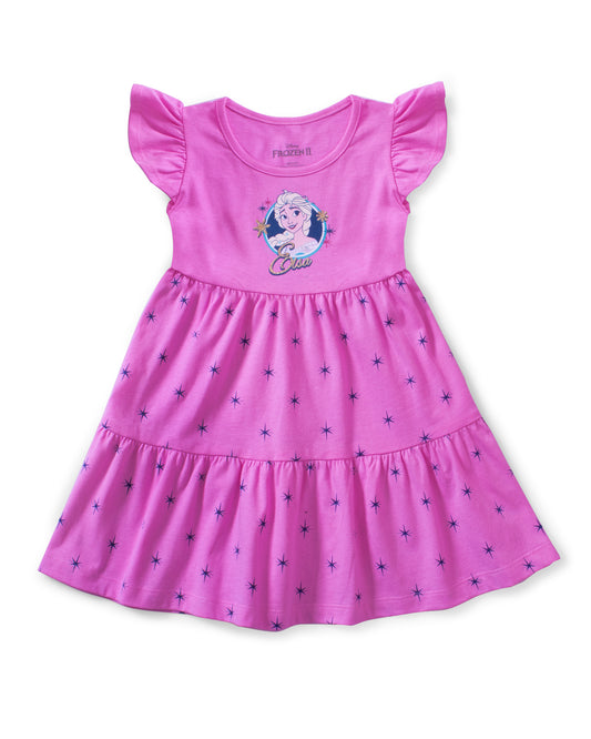 Vestido Disney St Jacks Frozen Rosa Niña 2090043401