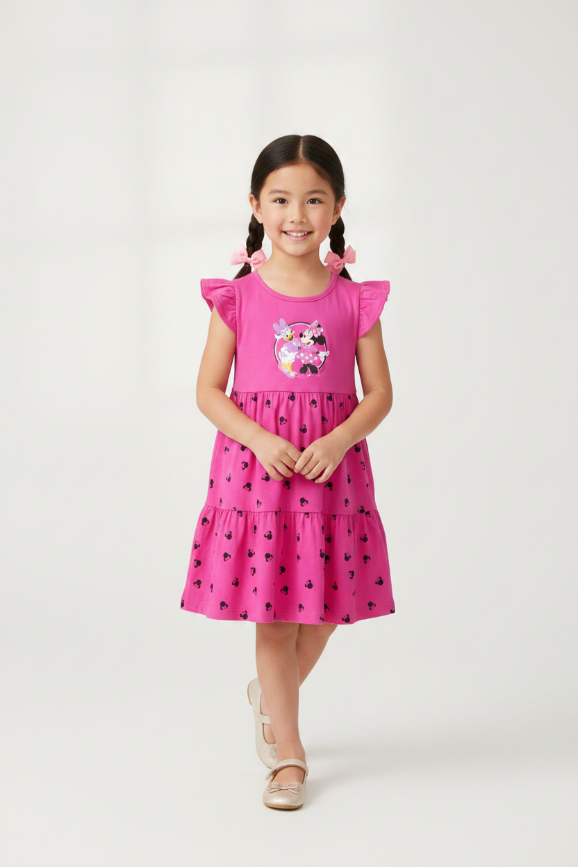 Vestido Disney St Jacks Minnie Rosa Niña 2090043403 promo 2x1000