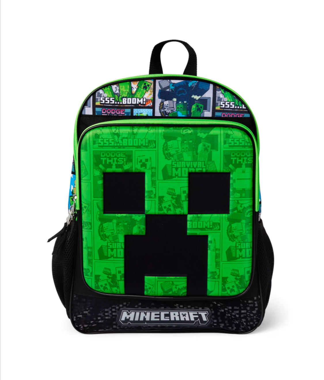 Mochila Minecraft verde 3047609